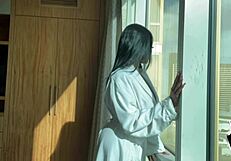 Does Hotel Window Pounding Soak Ava Valentina's Big Tits And Ass?