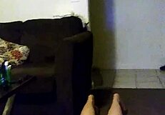 This sexy redhead blows so good!