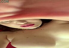 Cavalona's pink pussy stretched by young stud's rough bedroom pounding