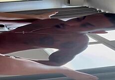 Cavalona's pink pussy stretched by young stud's rough bedroom pounding