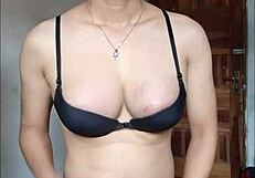 i stroke my big tits and explode cum everywhere