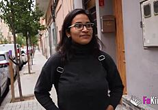 damn lana villafuerte's busty latina curves and hairy pussy in kinky casting had me hooked