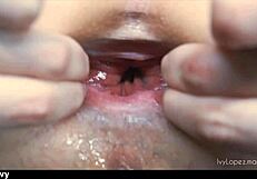 Latina Teen Amateur Anal Gaping Doggystyle Bent Over Farting Asshole Closeup Hardcore