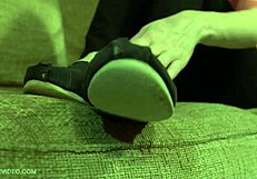 Intense Foot Fetish Worship And Toe Sucking Session