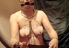 ready to watch this french slave maid take belt spanks uro play and bound orgasms outdoors?