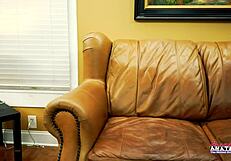 wanna see this brunette suck cock then take wet pussy and ass pounding?