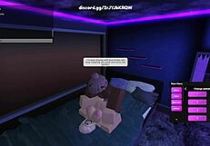 blonde roblox whore plays dirty in pixel fuck fest