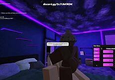 blonde roblox whore plays dirty in pixel fuck fest