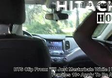 Rina Arem's Nonnude BTS Car Hitachi Masturbation