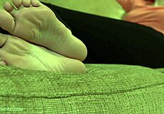 Intense Foot Fetish Worship And Toe Sucking Session