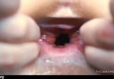 Latina Teen Amateur Anal Gaping Doggystyle Bent Over Farting Asshole Closeup Hardcore