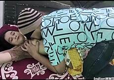 desi wife sneaks hardcore anniversary fuck with husband while on holiday