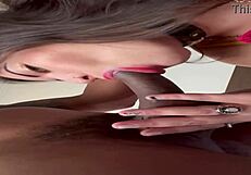 Cavalona's pink pussy stretched by young stud's rough bedroom pounding