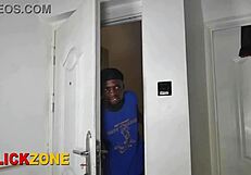 Curvy Ebony Step Sister Craves Brother's Huge Cock In Close-Up Fingering And Ass Play Sessions