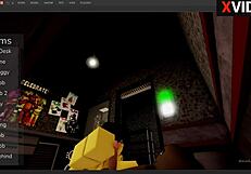 Chika FNAF1 FUCKS Monster COCK in Roblox Studio!