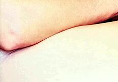 leaked clip of busty 18yo japanese intern flashing big ass pussy in storage break room