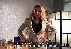 CURVY BITCH KARINA KING BENDS OVER For DEBT COLLECTOR'S Hard PUSSY Pounding IN OFFICE!