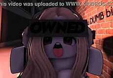 Annoying Girl Punished Harshly in Roblox Bot Roleplay