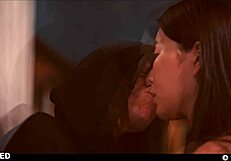 one bite from josephine jackson's vampire lips and rikako katayama's wet pussy is hers to devour