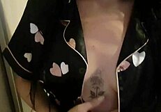 dude, you see this horny latina rubbing her wet pussy dying to sit on a thick cock?