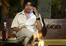 Hot Indian porn model fucked hard by bihari babu