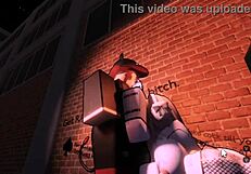 Annoying Girl Punished Harshly in Roblox Bot Roleplay