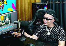 pri melancia hottest brazilian bbw exposes huge tits shakes them on podcast