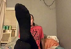 Irresistible Dirty Feet of White Girl Tease