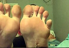 Irresistible Dirty Feet of White Girl Tease