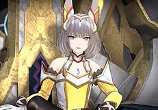 Hey, check out queen nia from xenoblade chronicles in this hot hentai pov bent over doggystyle