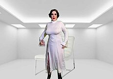 I felt so naughty as granny princess leia getting darth vader's sith creampie for tochter