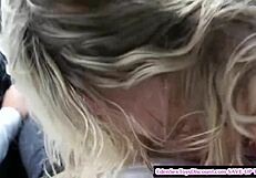 i can't believe this blonde whore took it raw no condom