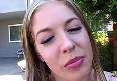 White MILF Haley Scott Takes Interracial Threesome Anal Double Penetration