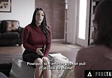 Shy Jay Taylor Mirrors Therapist Angela White In Wild Foursome Double Penetration Doggystyle Deepthroat