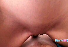 petite blonde teen fucks monster cock sharing step sibling bed!