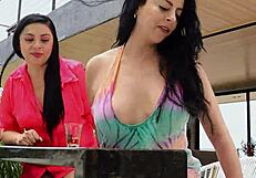 i needed two naughty milfs like lizi love to share my stripper cock