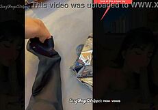 curvy latina goddess flashes cameltoe in store fitting room before bbc toy blowjob tease