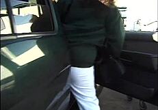 WOW! Barefoot Pregnant Ebony BBW Fucked Missionary by Small Cock!