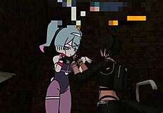 amateur lesbians devour each other in raw homemade action