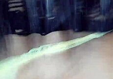 amateur sits on 20cm with no mercy