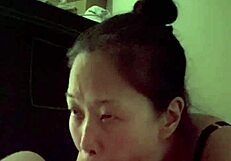 my heart races watching this korean milf devour my husband's throbbing bwc in steamy pov bliss