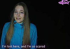 adorable girl lost in forest and i helped her out but she returned the favor