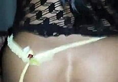 amateur sits on 20cm with no mercy