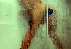 OMG, Doesn't This Hot Teen Look Irresistible Dildoing in the Steamy Shower?!