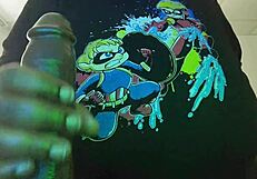 my boyfriend tee shares his curvy bbw with huge natural tits and friend