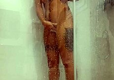 OMG, Doesn't This Hot Teen Look Irresistible Dildoing in the Steamy Shower?!