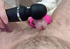 Massage Parlor Vibrator Masturbation Service Delivers Explosive Orgasm Finish