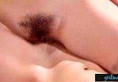 ivy and judy's sorority scissoring unleashes hairy pussy emotions