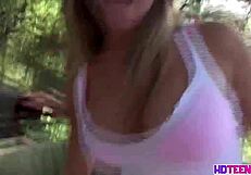 hey pretty amber's getting her big tits slapped while fucking hard you gotta see this