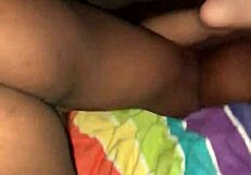 Watch My Cuckold Wife Oiled in Interracial Threesome Share!